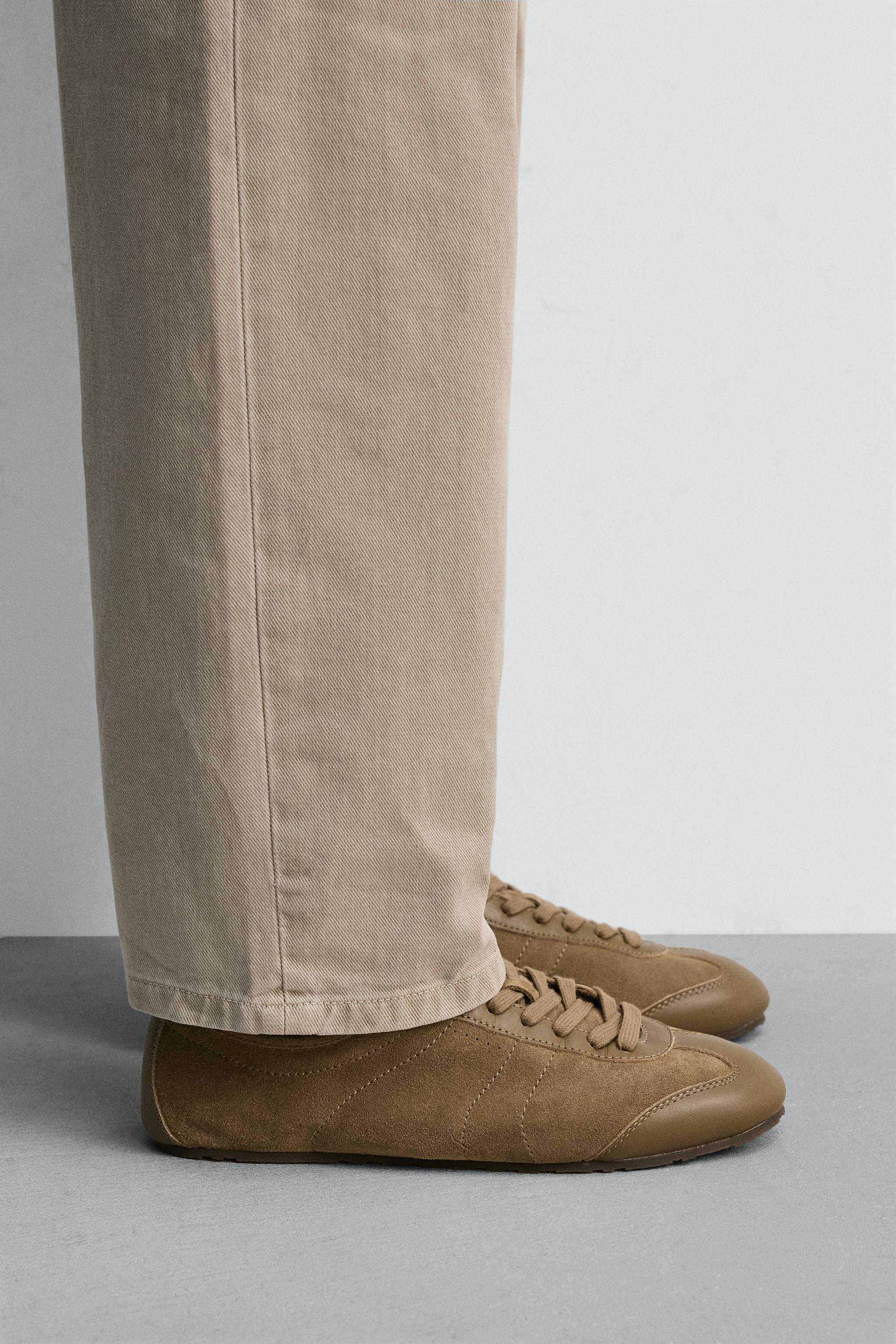 BASKET EN CUIR